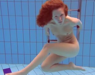 Katka red-haired underwater part1
